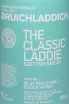 Этикетка Bruichladdich The Classic Laddie Scottish Barley in tube 0.7 л
