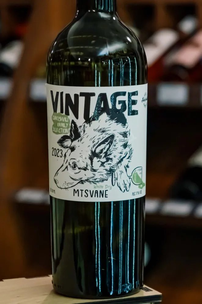 В магазине Крю Профи Dakishvili Family Selection Mtsvane Vintage 2023 0.75 л