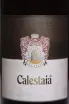 Этикетка Roccapesta Calestaia Morellino Di Scansano DOCG 2018 0.75 л