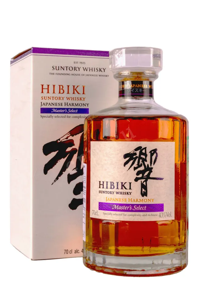 Виски Hibiki Japanese Harmony Master's Select gift box  0.7 л