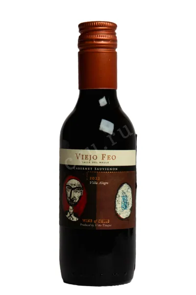Вино Viejo Feo Cabernet Sauvignon 2022 0.187 л
