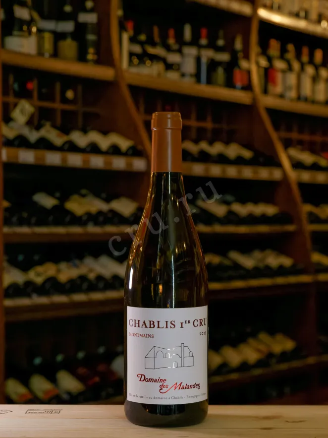 В магазине Крю Профи Chablis Premier Cru Montmains Domaine des Malandes 2023 0.75 л