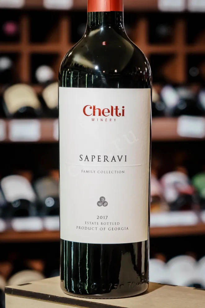 В магазине Крю Профи Chelti Family Collection Saperavi 2019 0.75 л