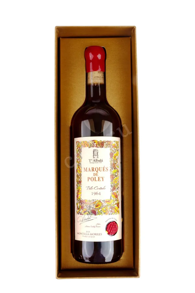 В подарочной коробке Marques de Poley Palo Cortado Toro Albala with gift box 1964 0.75 л