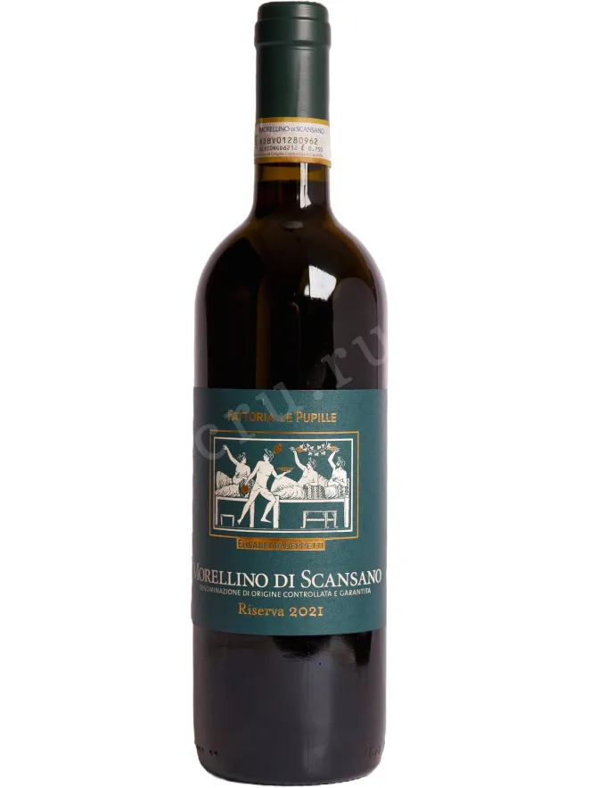 Вино Fattoria Le Pupille Morellino di Scansano 2021 0.75 л