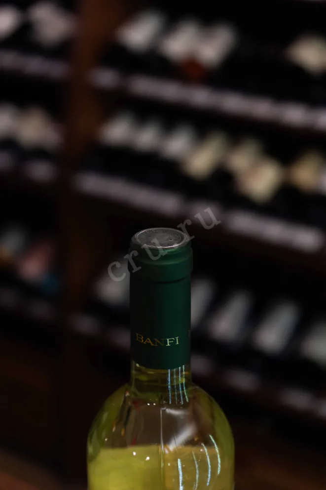 Пробка Banfi Fumaio Chardonnay Sauvignon Blanc Toscana IGT 2024 0.75 л