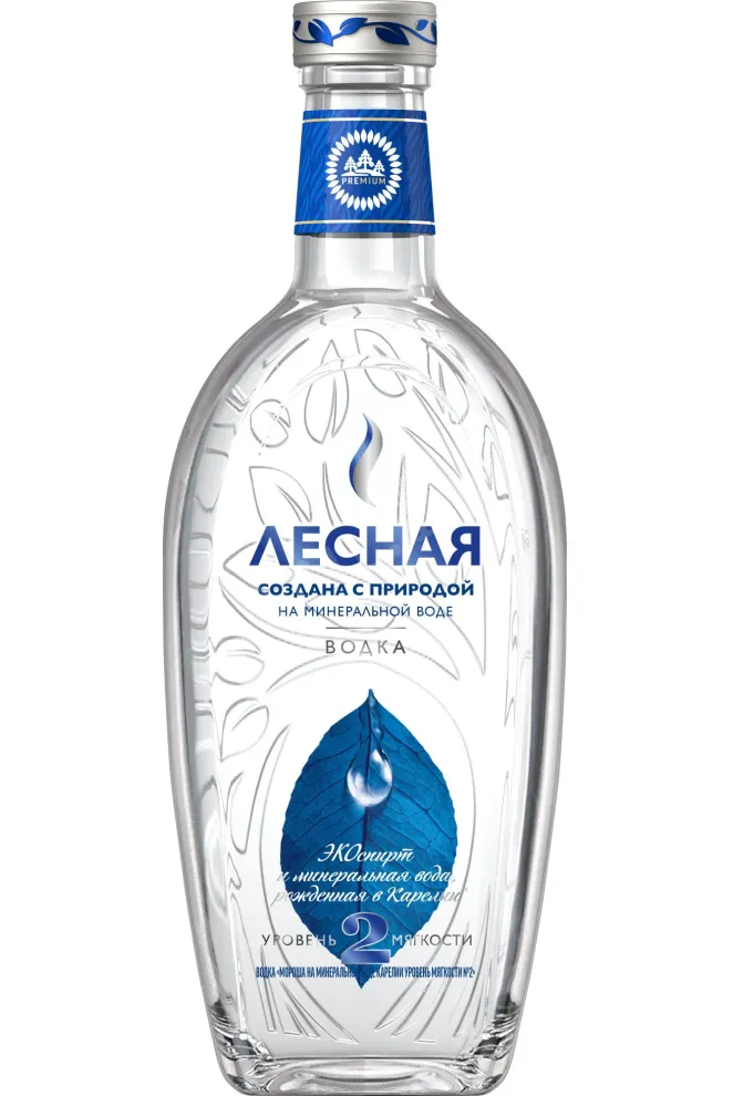 Водка Мороша Лесная мягкость № 2  0.5 л