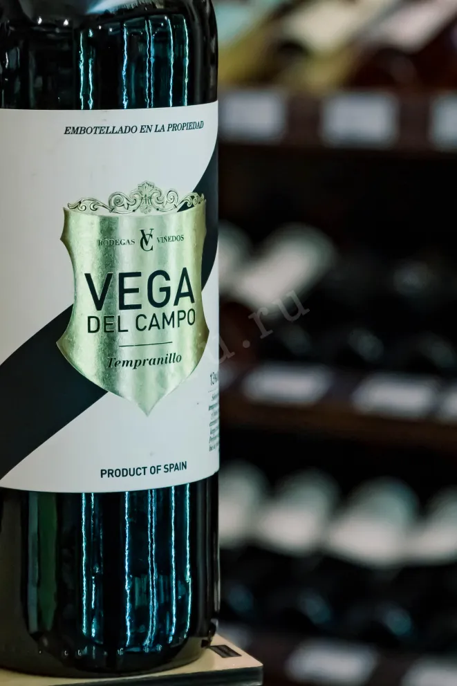 В магазине Крю Профи Vega del Campo Tempranillo 2020 0.75 л