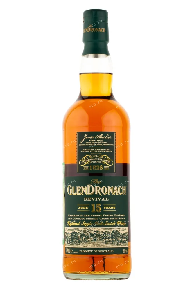 Виски Glendronach Revival 15 years  0.7 л