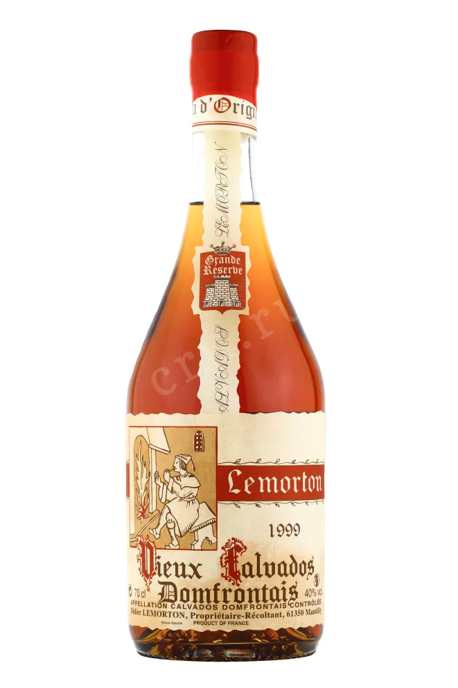 Бутылка кальвадоса Лемортон 1999 0.7