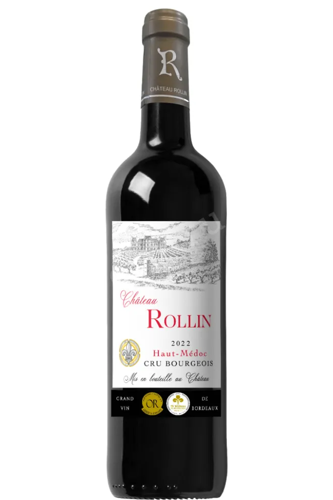 Вино Chateau Rollin Cru Bourgeois 2022 0.75 л