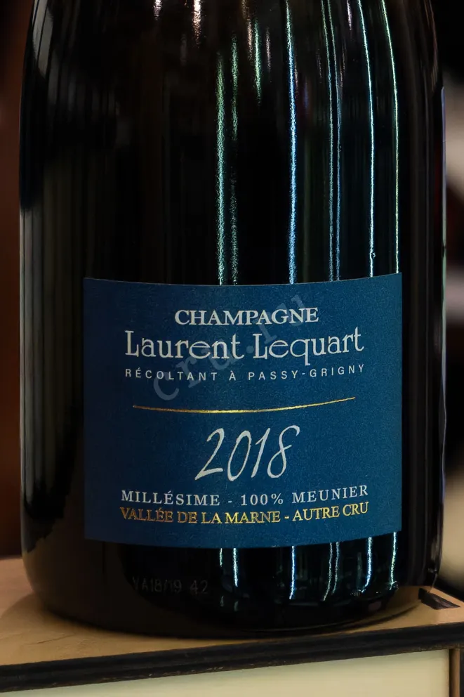В магазине Крю Профи Laurent Lequart Meugnier Millesime 2018 0.75 л
