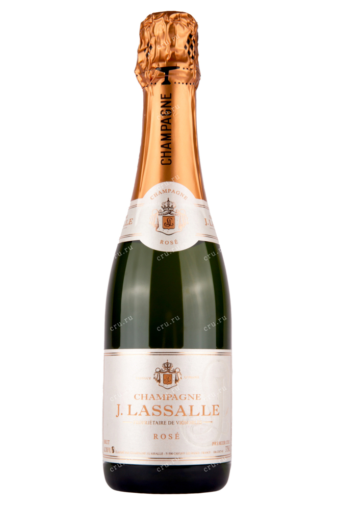 Шампанское J. Lassalle Brut Rose Reserve des Grandes Annee Premier Cru Chigny-Les-Roses 2017 0.375 л