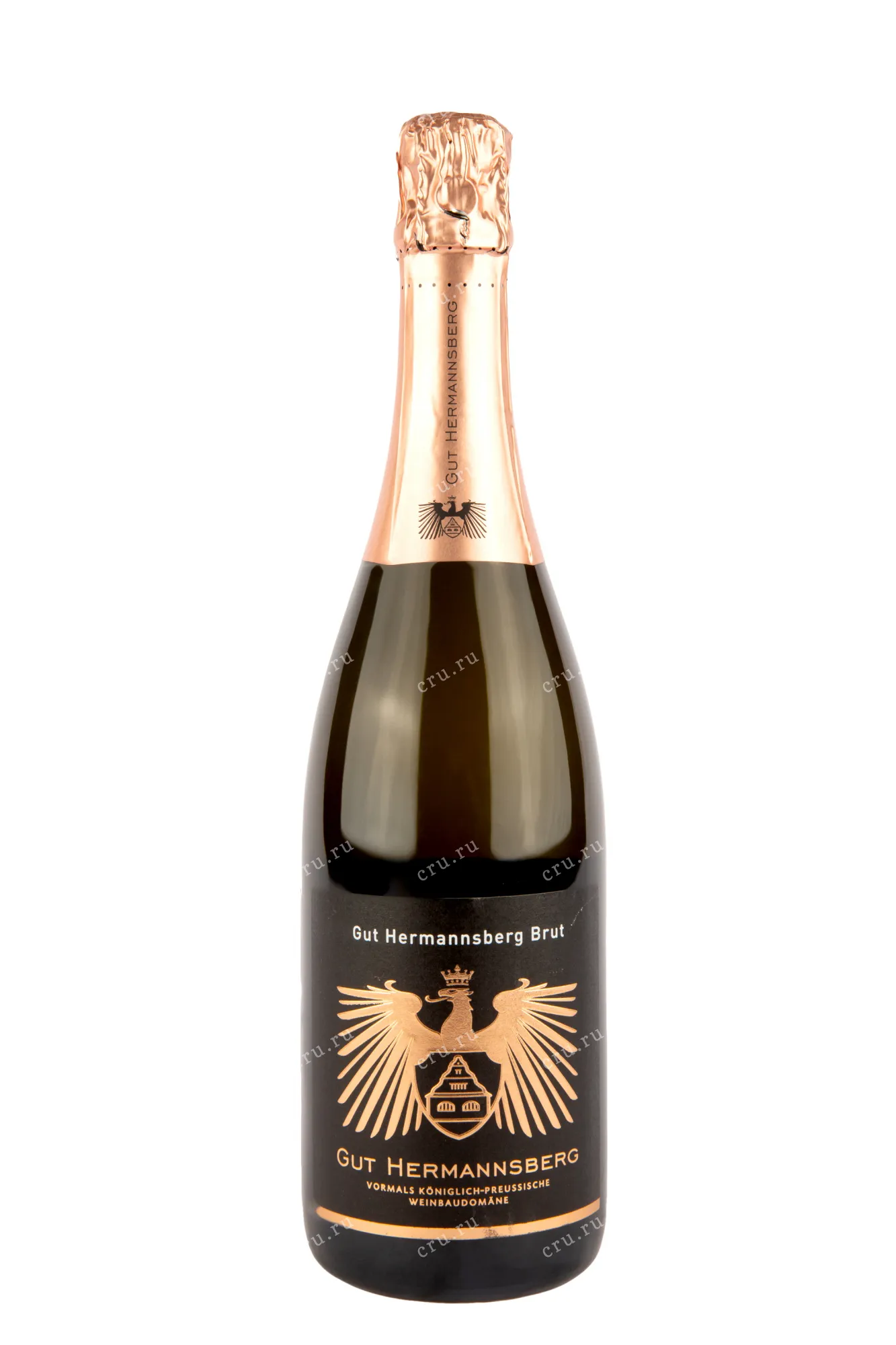 Фото — Игристое вино Riesling Sekt Brut Gut Hermannsberg 2019 0.75 л