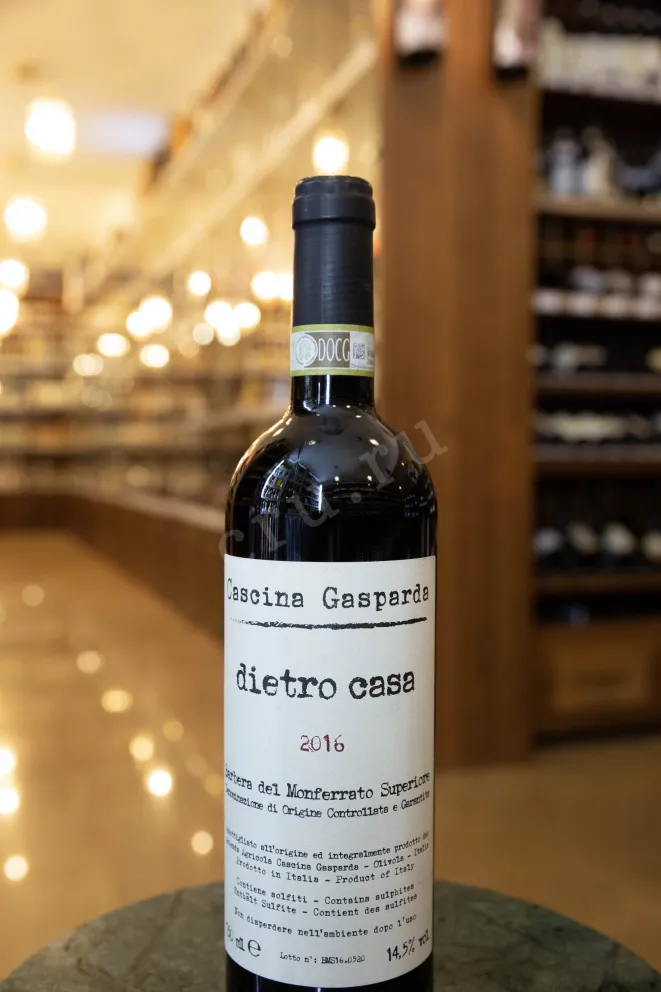 В магазине Крю Профи Barbera del Monferrato Superiore  Cascina Gasparda Dietro Casa 2016 0.75 л