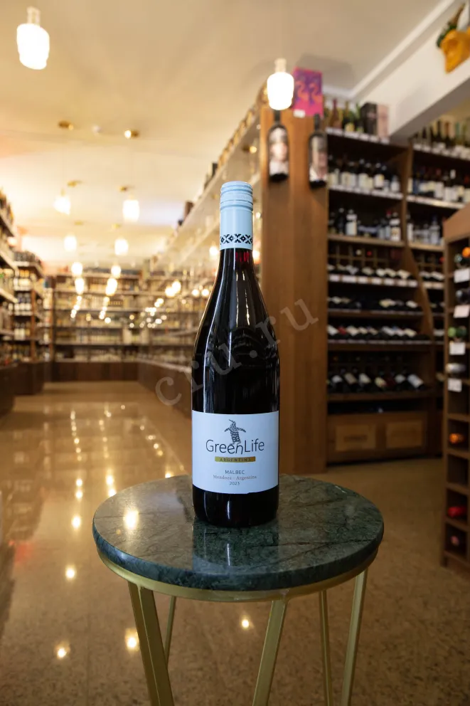 В магазине Крю Профи GreenLife Malbeck Mendoza 2023 0.75 л