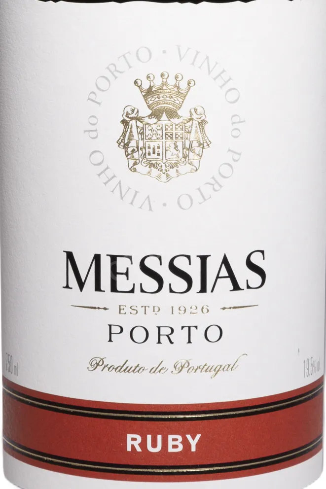Этикетка Messias Ruby 2021 0.75 л