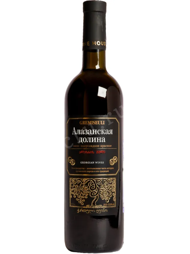 Вино Gremiseuli Alazani Valley Red Semi-Sweet 2023 0.75 л