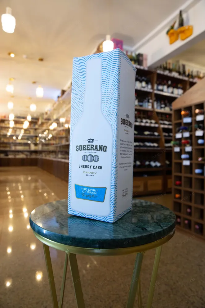 В магазине Крю Профи Soberano Solera with gift box 0.7 л
