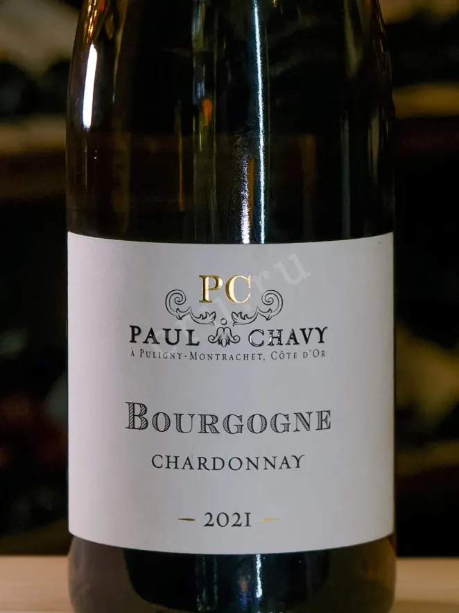 В магазине Крю Профи Paul Chavy Bourgogne Chardonnay 2021 0.75 л