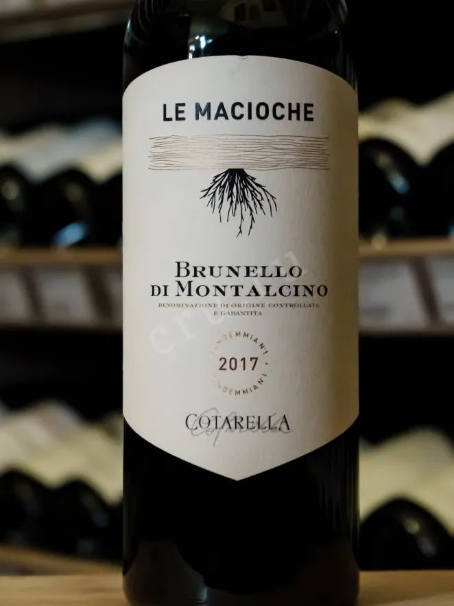 В магазине Крю Профи Le Macioche Brunello di Montalchino DOCG 2017 0.75 л