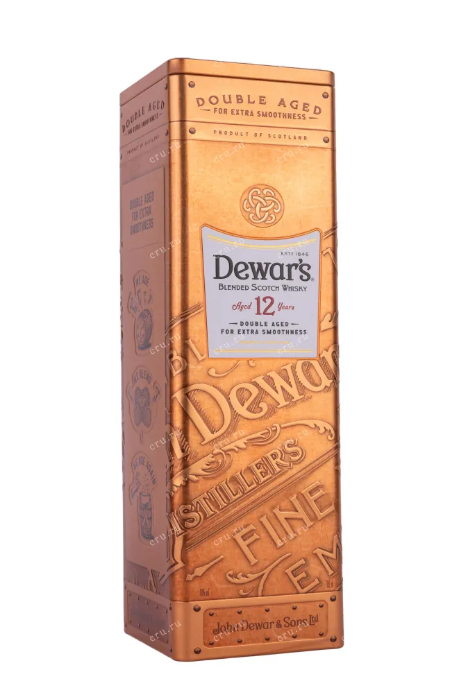 Этикетка Dewar's 12 years old