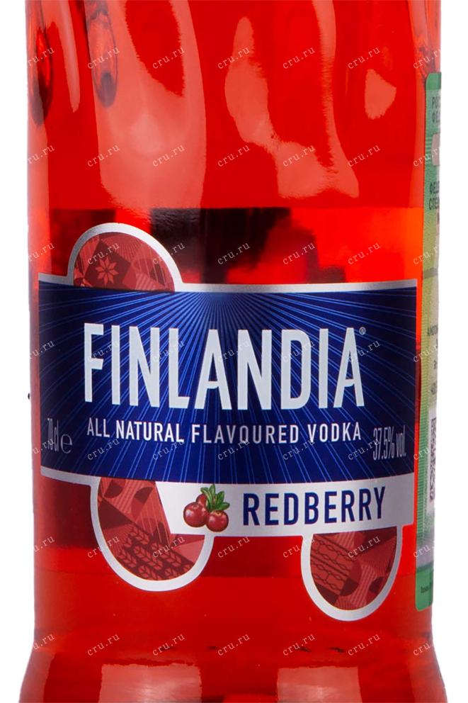 Этикетка Finlandia Redberry 0.7 л
