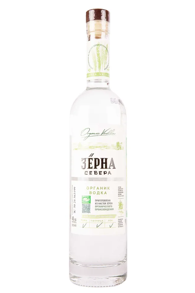 Водка Зёрна Севера Органик  0.5 л