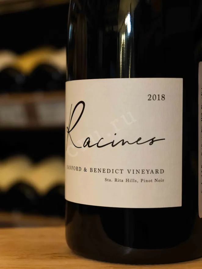 В магазине Крю Профи Racines Sta Rita Hills Sanford & Benedict Vineyard Pinot Noir 2018 1.5 л