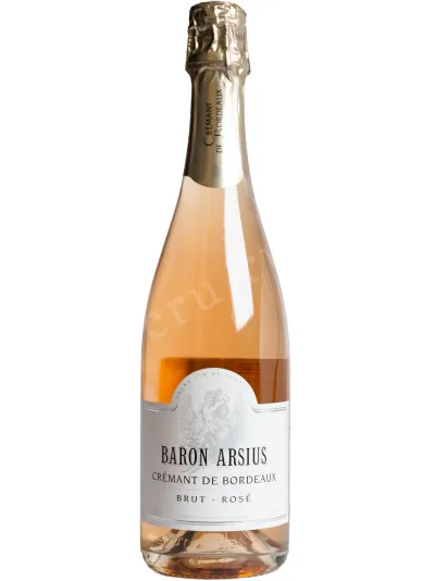 Игристое вино Baron Arsius Cremant de Bordeaux Rose 2021 0.75 л