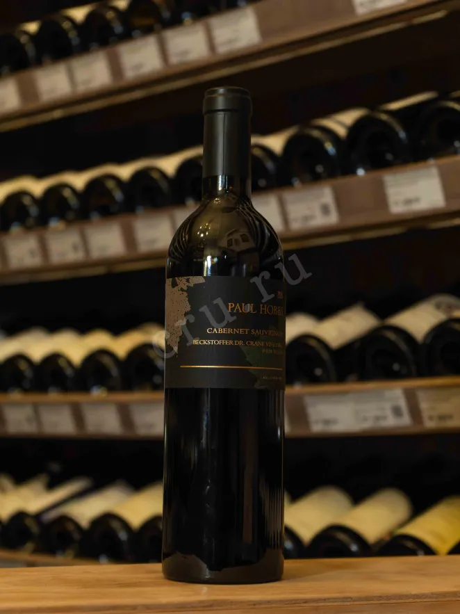 В магазине Крю Профи Paul Hobbs Cabernet Sauvignon Dr. Crane Vineyard San Helena 2015 0.75 л