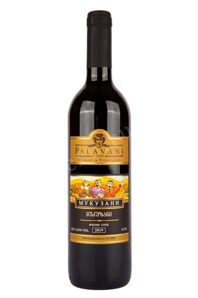 Вино Palavani Mukuzani 2019 0.75 л