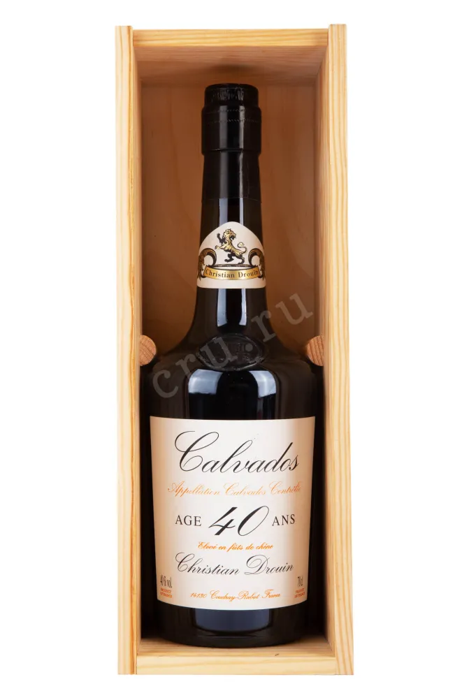 Кальвадос Christian Drouin 40 years   0.7 л