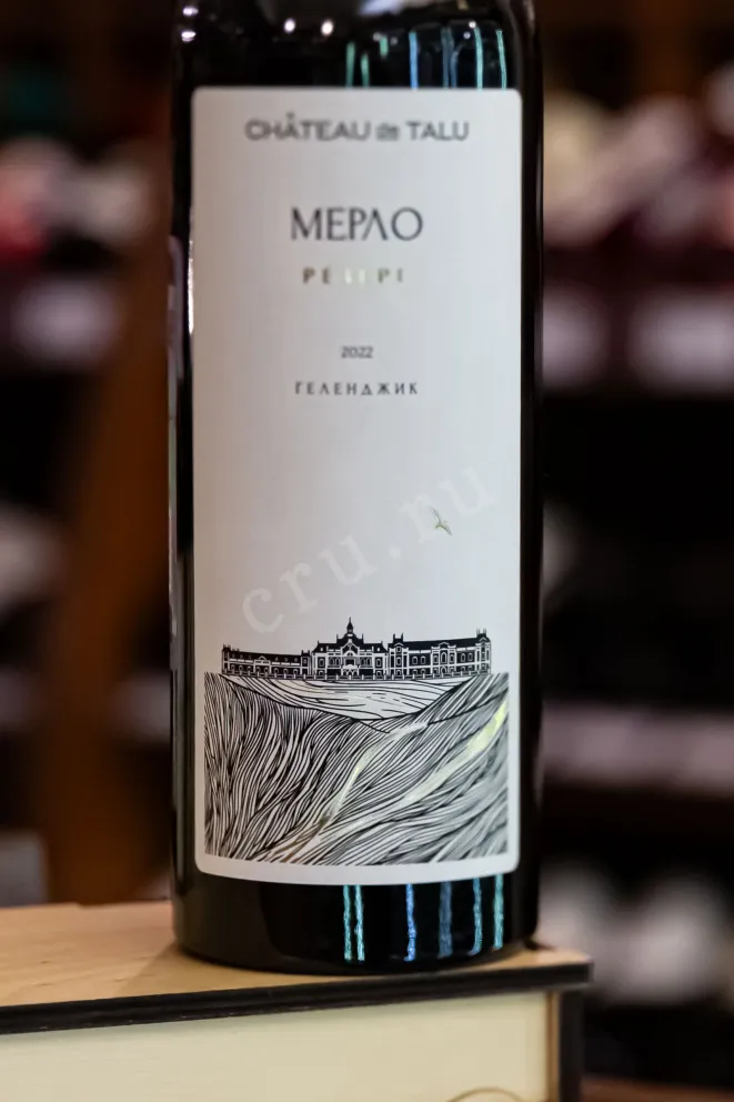 В магазине Крю Профи Chateau de Talu Merlot Reserve 2022 0.75 л