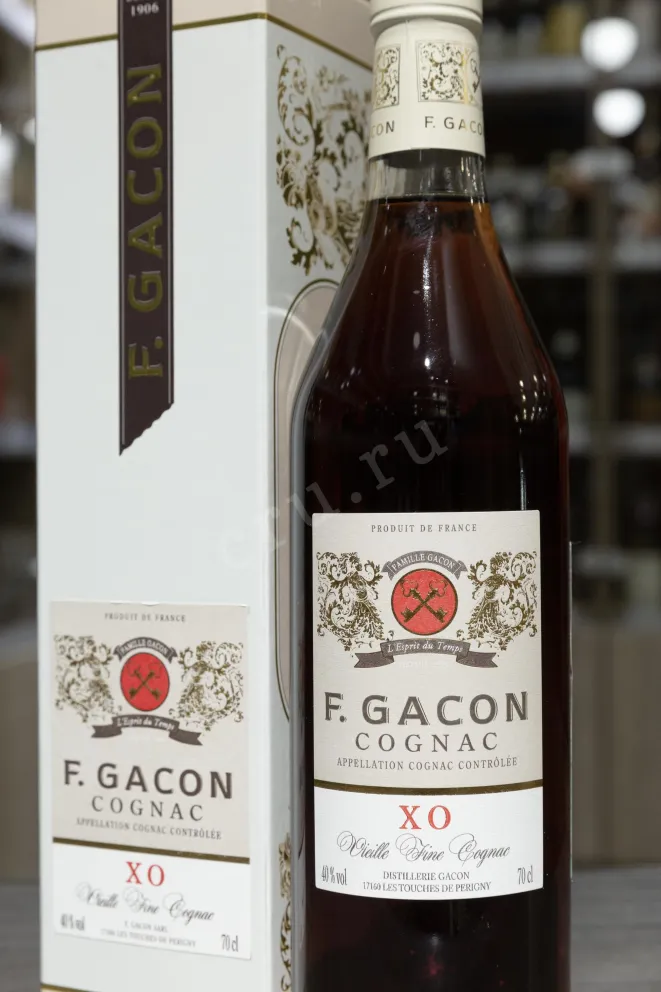 В магазине Крю Профи F.Gacon XO Vieille Fine gift box 0.7 л