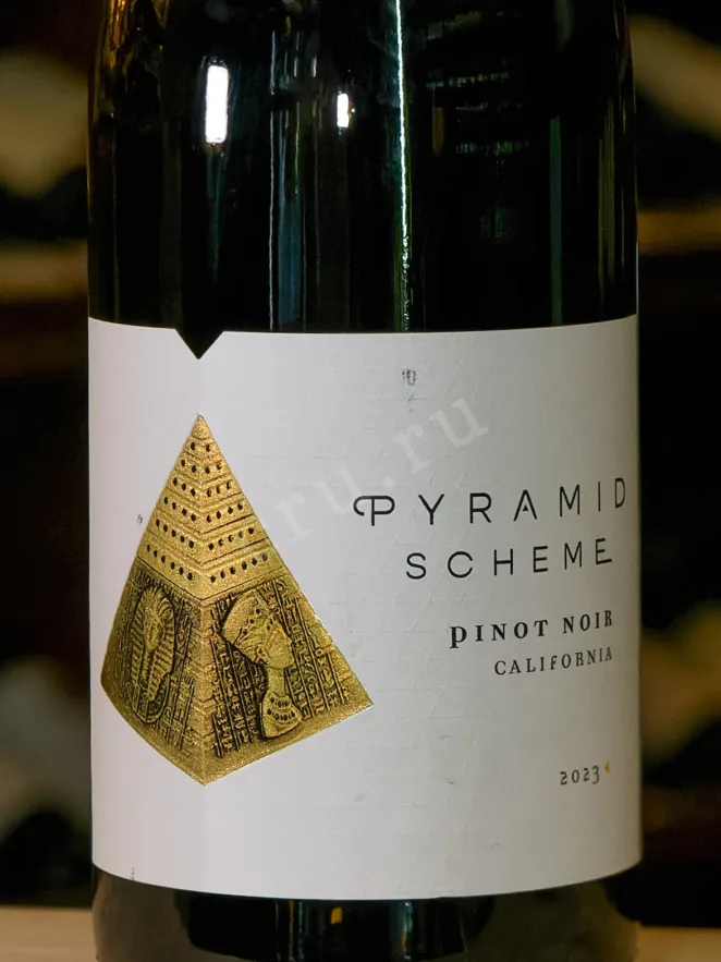 В магазине Крю Профи Pyramid Scheme California Pinot Noir 2023 0.75 л