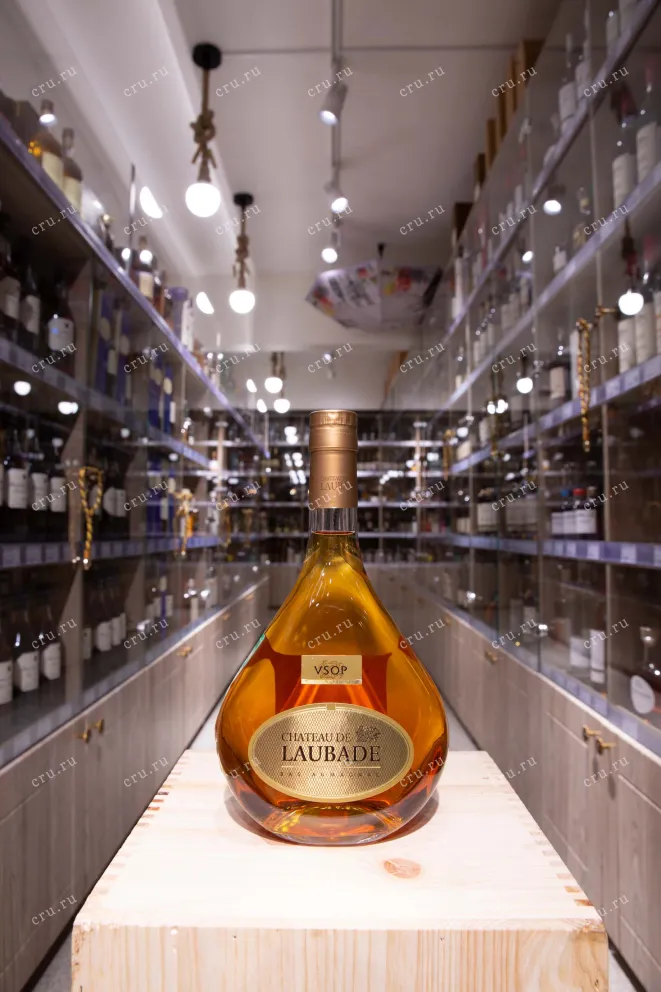В магазине Крю Профи Chateau de Laubade VSOP Carafe Odile 0.7 л