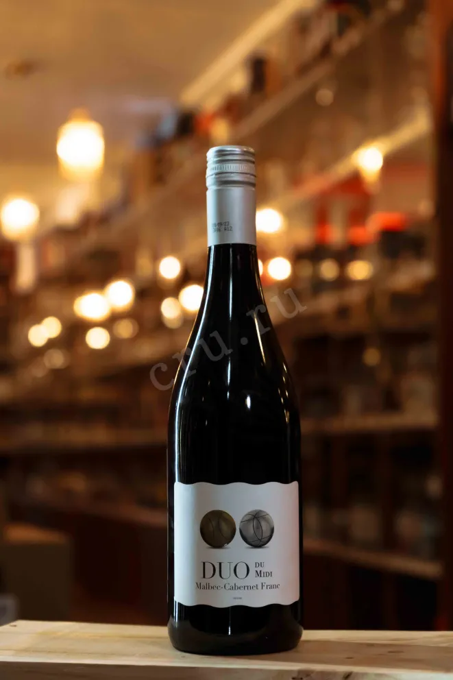 В магазине Крю Профи DUO du Midi Malbec-Cabernet Franc Pays d’Oc IGP 2022 0.75 л