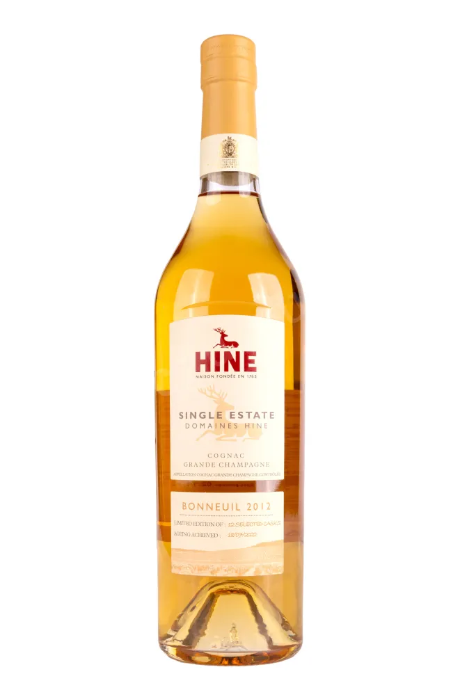 Бутылка Domaines Hine Bonneuil 2012 0.7 л