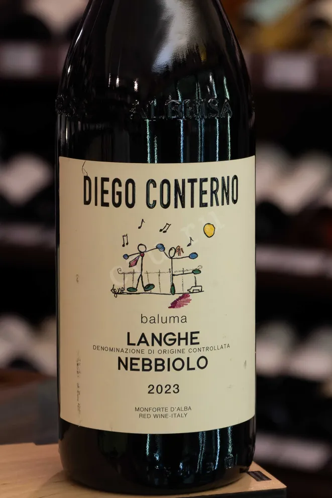 В магазине Крю Профи Diego Conterno Baluma Nebbiolo Langhe DOC 2023 0.75 л