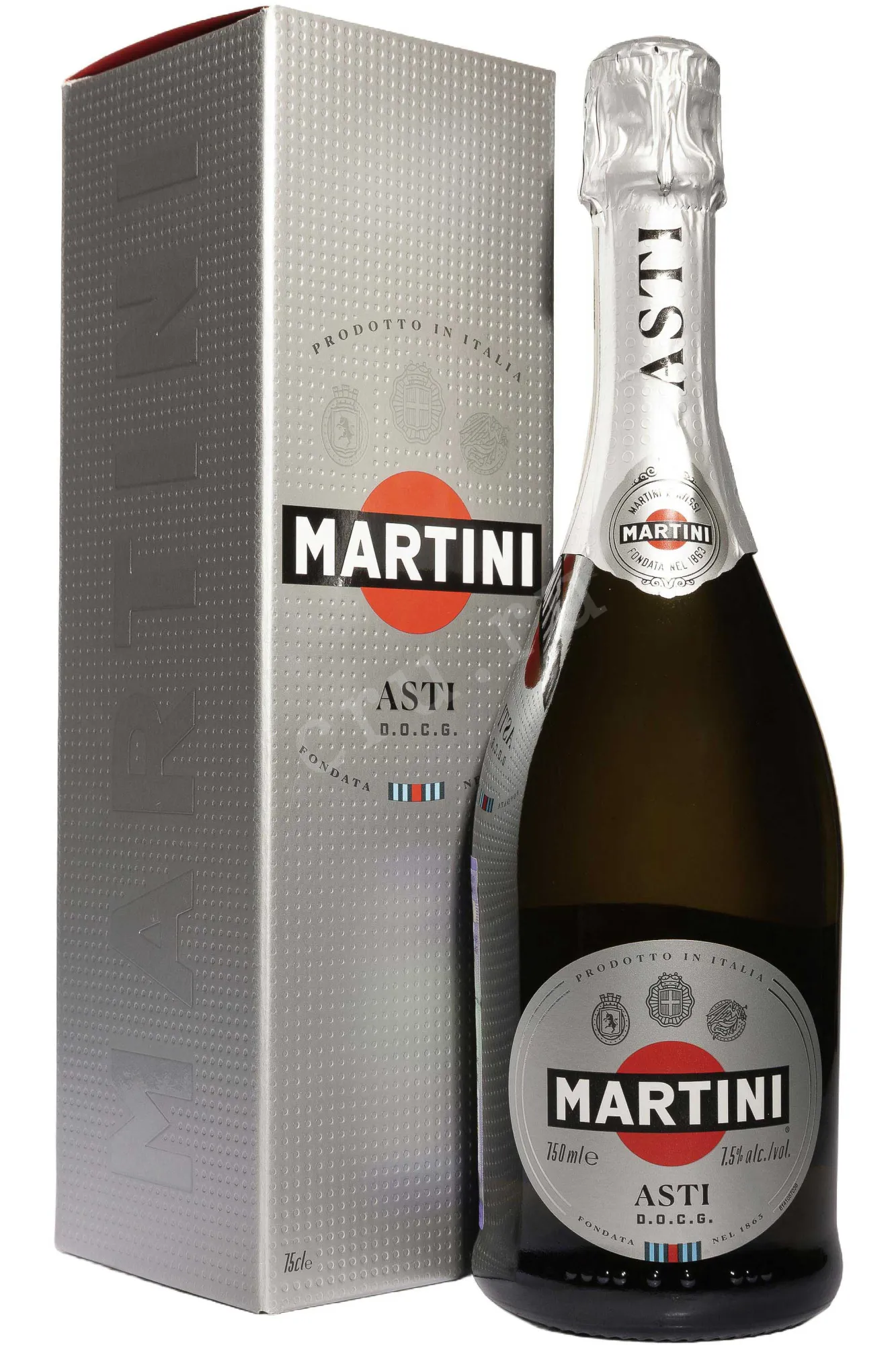 Фото — Игристое вино Martini Asti gift box 2024 0.75 л