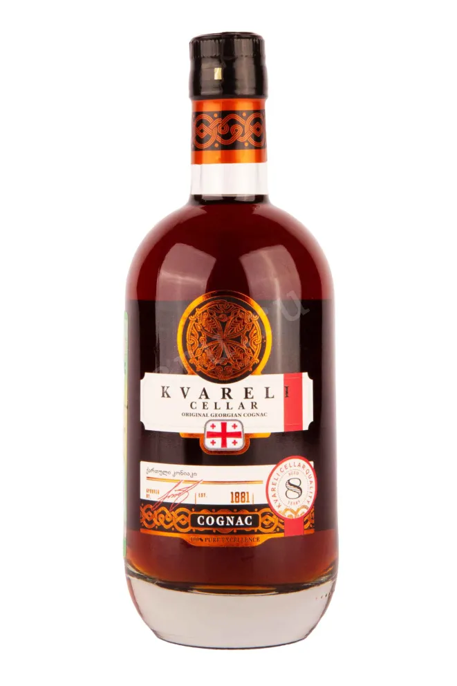 Коньяк Кварели Селлар КВВК 8 лет  0.5 л