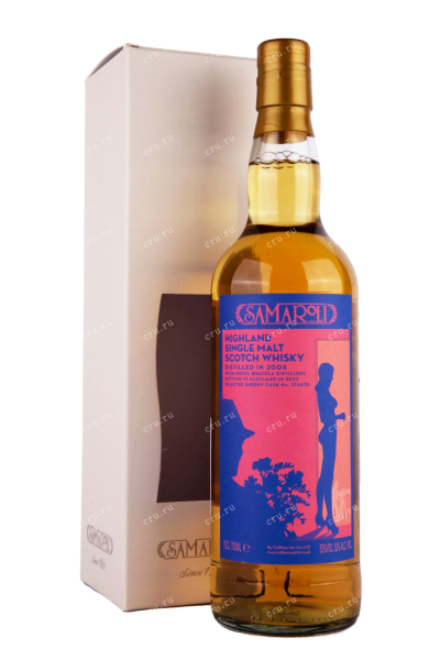 Виски Samaroli Royal Braсkla in gift box  0.7 л