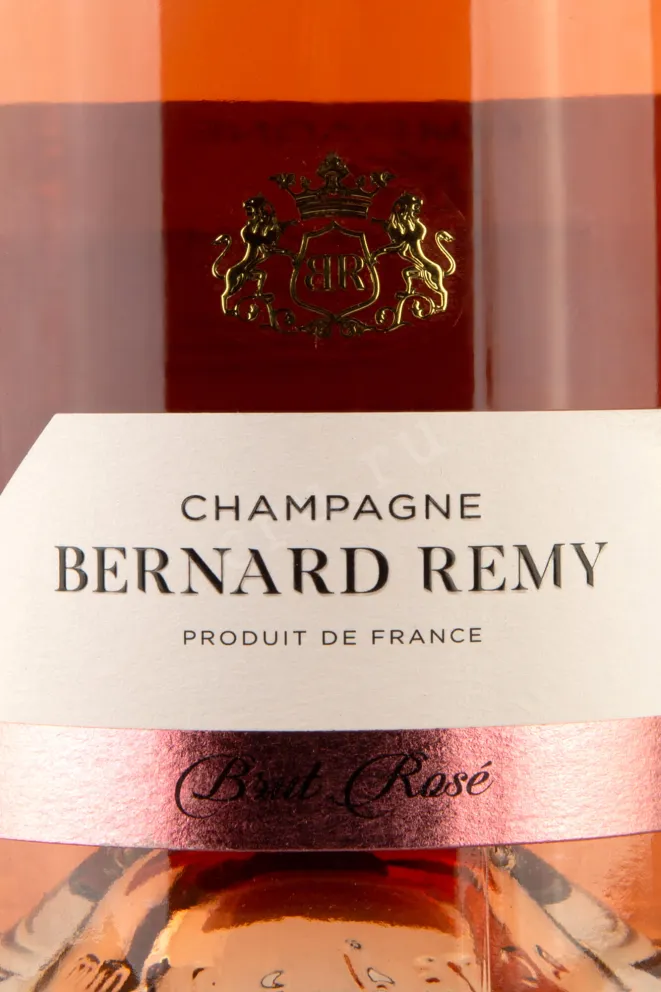 Этикетка Bernard Remy Brut Rose 0.75 л