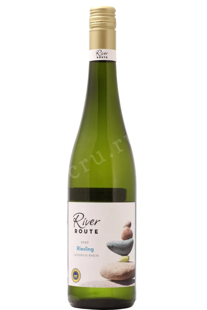 Вино River Route Riesling Rheinhessen 2024 0.75 л