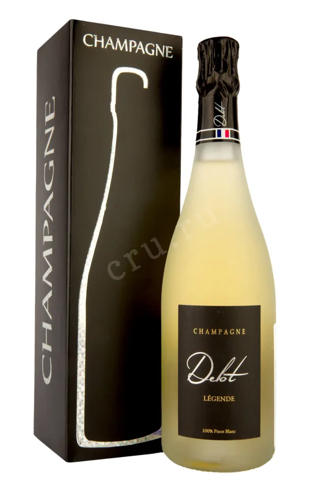 Шампанское Delot Legende Brut in gift box 2018 0.75 л