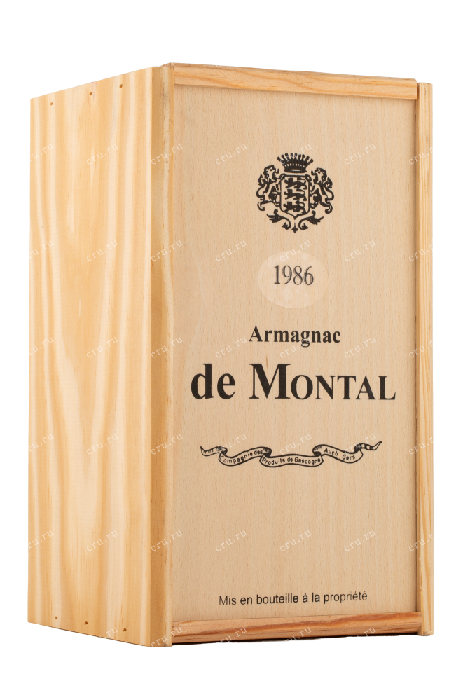 Арманьяк De  Montal 1986 0.7 л