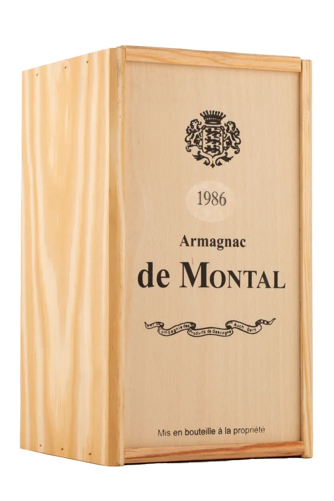 Арманьяк De  Montal 1986 0.7 л