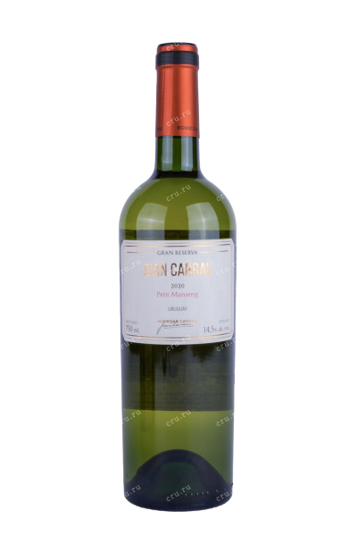 Вино Juan Carrau Petit Manseng Gran Reserva 2020 0.75 л