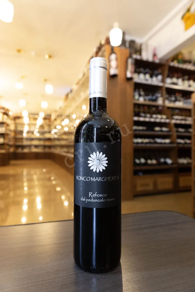 В магазине Крю Профи Ronco Margherita Refosco dal Peduncolo Rosso 2021 0.75 л